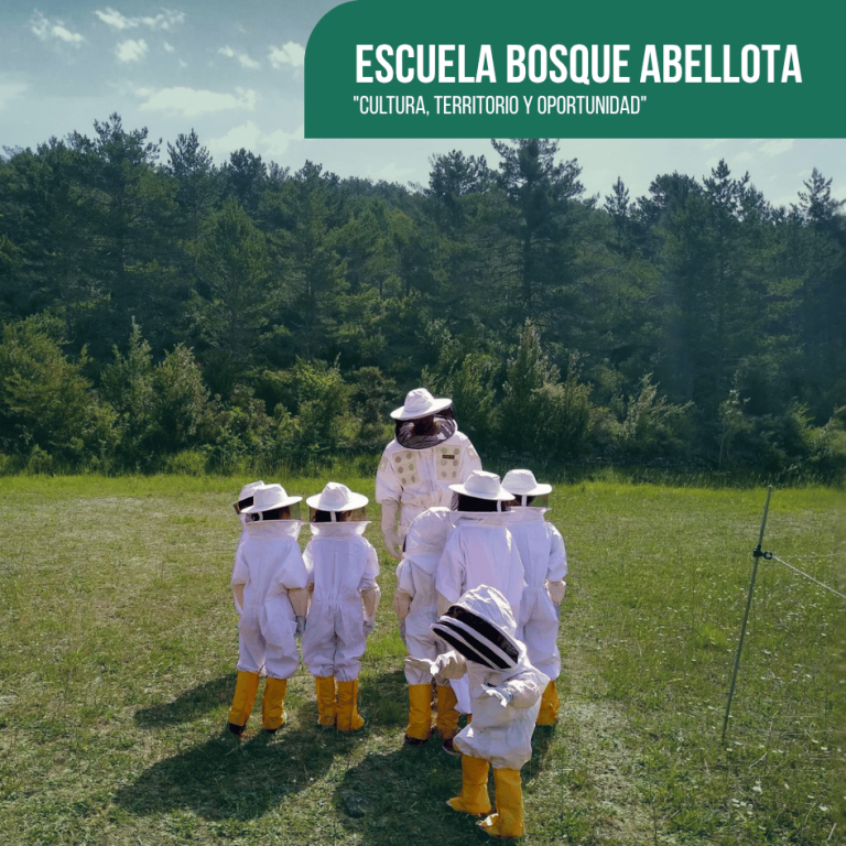 Escuela Bosque Abellota, iniciativa recogida en el informe Cultura, territorio y oportunidad